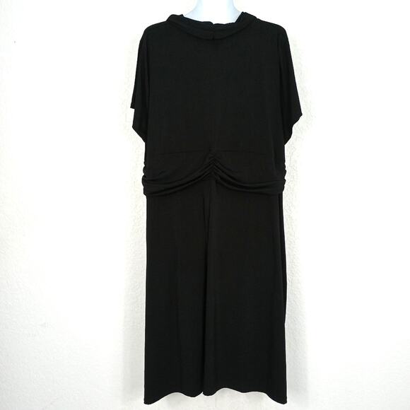 Lane Bryant Front Ruched Dress Size 26/28 - Picture 5 of 6